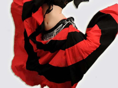 Юбка для танца фламенко